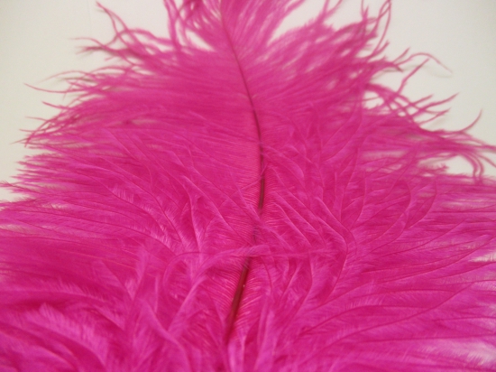 Ostrich feathers 35cm  2pcs #22 purple