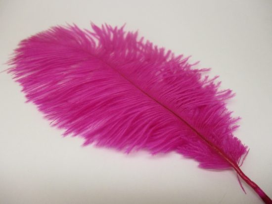 Ostrich feathers 20cm 5pcs #23 purple