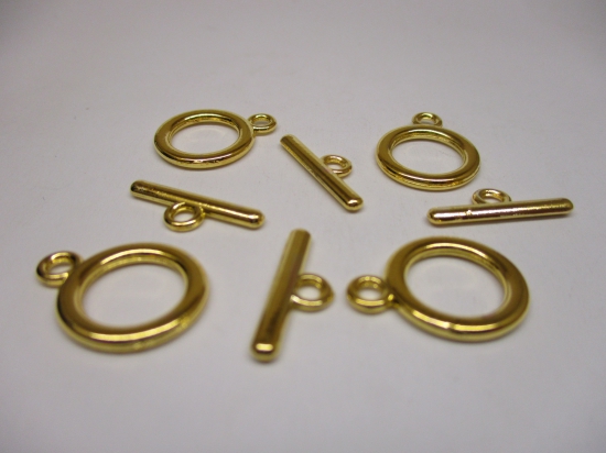 Toggle Clasp #18 (G) 4pcs