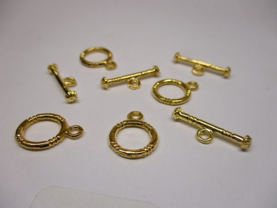 Toggle Clasp #17 (G) 4pcs