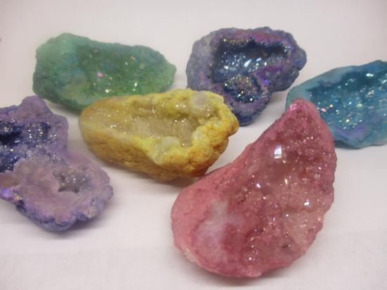 Aura Quartz Yellow(Lemon Aura) 1pcs Size Shape Colour Shade & Weight may Vary