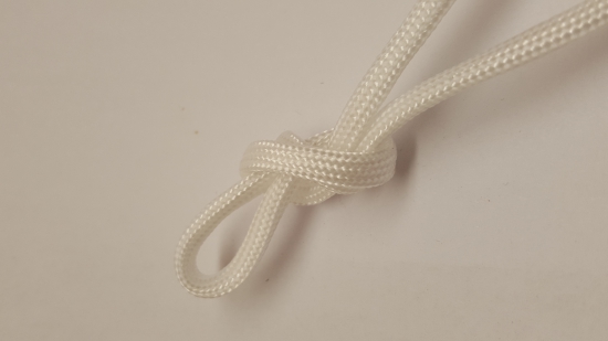 Paracord 5x3mm White 10m