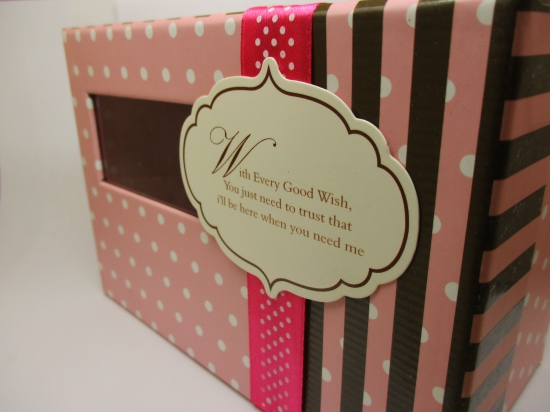 Gift Boxes(With every good wish,You just need to trust that ill be here when you need me. (L) 15x11x8cm