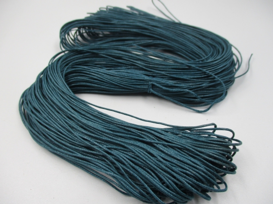 WAX CORD 1MM +/- 70M BLUE