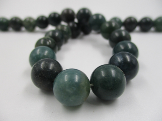 Moss Agate 10mm +/-37pcs