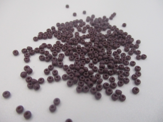 Miyuki Round 15/0 Opaque  Dk Purple (RR15-497) 7.2g
