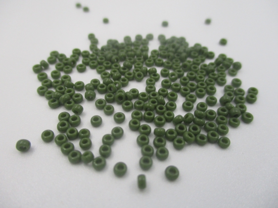 Miyuki Round 15/0 Opaque  Dk Green (RR15-501) 7.2g