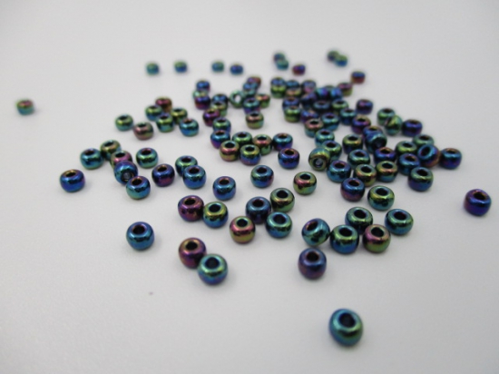 Miyuki Round 8/0 Oil Slick  (RR08-455) 7.2g