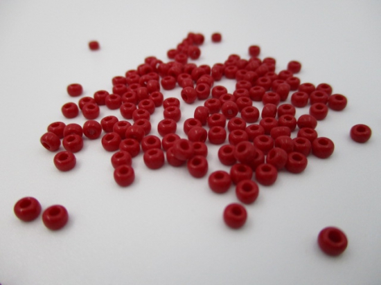 Miyuki Round 8/0 Opaque Dk Red (RR08-408D)