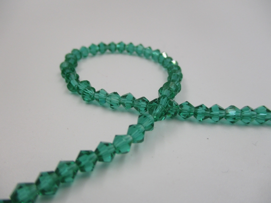 Crystal BIC 4mm Sea Green +/-100pcs