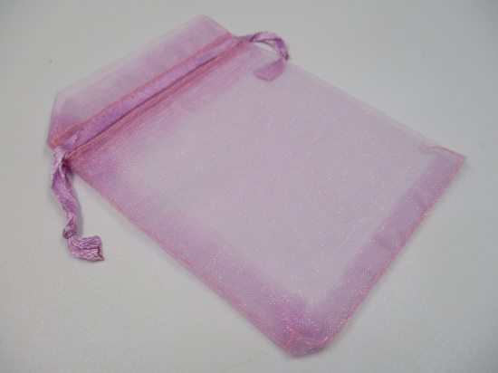 ORGANZA BAGS 10PCS 9X12CM PURPLE