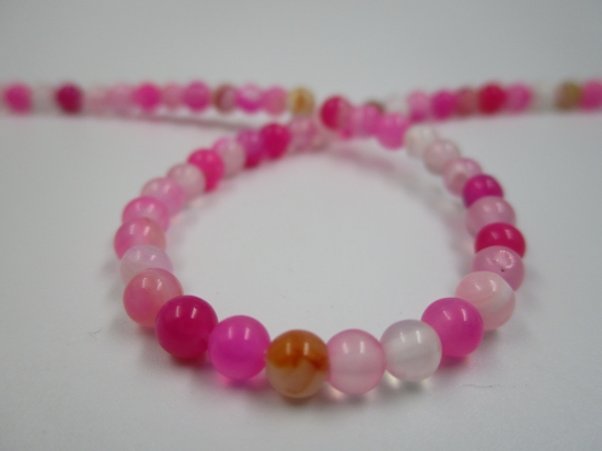 Rose Agate 4mm +/-90pcs