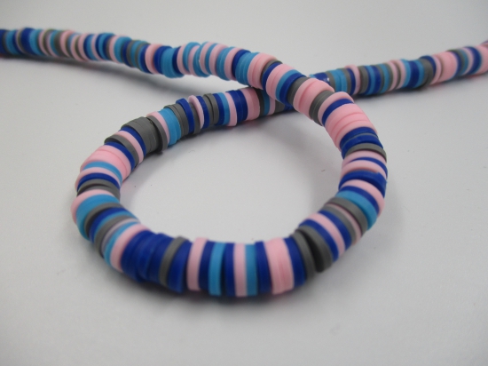 Polymer Clay Disc 6mm 40cm Mix 1
