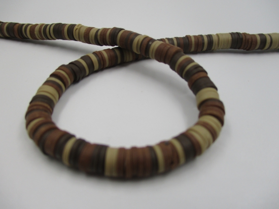 Polymer Clay Disc 6mm 40cm Mix 5
