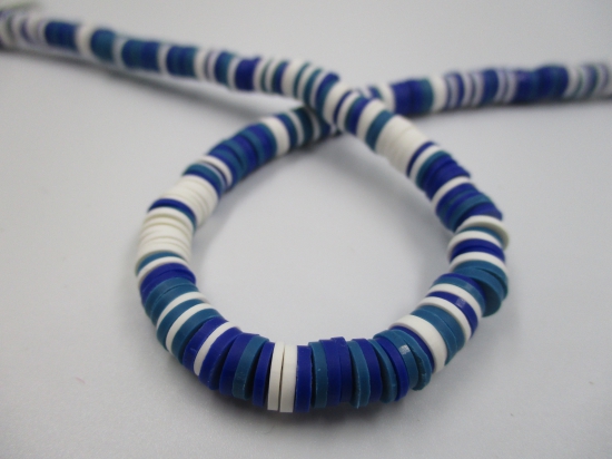 Polymer Clay Disc 6mm 40cm Mix 8