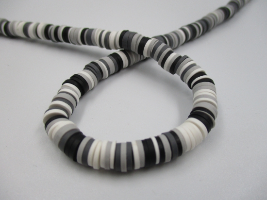 Polymer Clay Disc 6mm 40cm Mix 9
