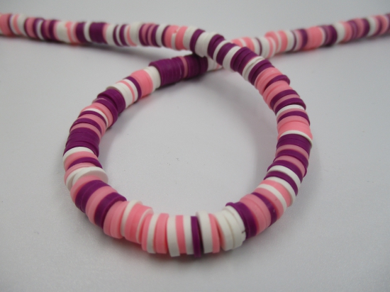Polymer Clay Disc 6mm 40cm Mix 10