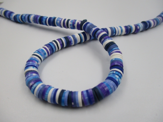 Polymer Clay Disc 6mm 40cm Mix 11