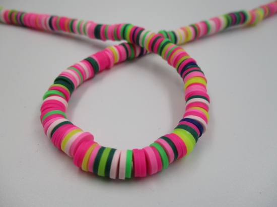 Polymer Clay Disc 6mm 40cm Mix 13