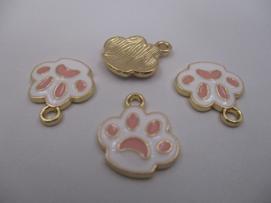 Charm Paw 4pcs White