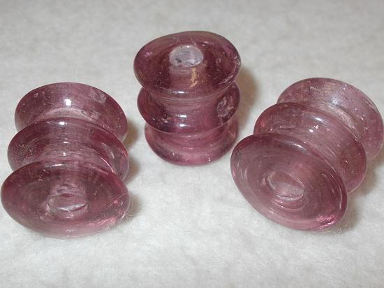 Chunky Glass 23x25mm +/-6pcs Pink