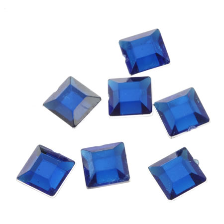 RHINE 8X8MM SQR BLUE 400PCS