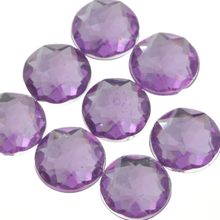 RHINE 12MM RND L PURP 200PCS