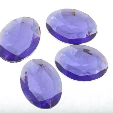 RHINE 30X40MM OVL L PURP 10PC