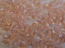CRYS RND 4MM ROSE 100PCS