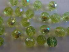CRYS RND 10MM JONQUIL AB 25PCS