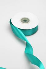 SATIN RIBBON 25MM TEAL