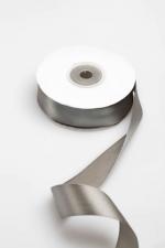 SATIN RIBBON 25MM DK. GREY