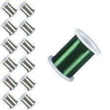 WIRE 0.25MM/GREEN 28M X 12