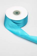 SATIN RIBBON 38MM TURQUOISE