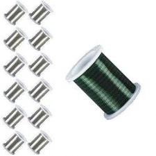 WIRE 0.45MM/GREEN 18M X 12