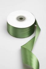 SATIN RIBBON 38MM AVOCADO