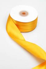 SATIN RIBBON 38MM LT ORANGE