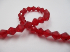 Crystal BIC 6mm Dk Red +/-40pcs