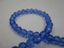 Crystal Round 6mm Blue Ab +/-90pcs