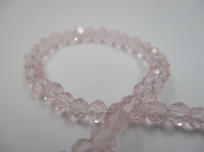 Crystal Disc 4mm Lt Pink +/-140pcs