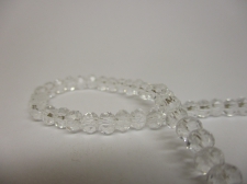 Crystal Disc 4mm Clear  +/-140pcs