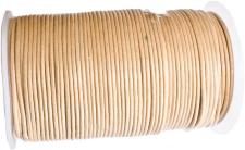 WAXED CORD 2MM/TAN 100M