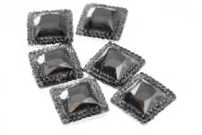 RHINE 2 SQR 14.5MM GRY 10PC