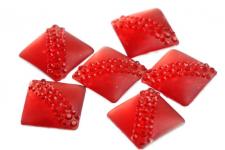 RHINE 2 SQR 14MM RED 10PC