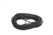 HAT ELASTIC 2MM BLACK 10M