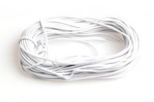 HAT ELASTIC 2MM WHITE 10M