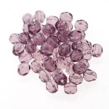 Czech Fire Polish Beads 100P 4mm Round - 20040