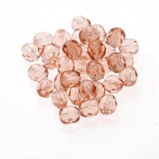 Czech Fire Polish Beads 100P 6mm Round - 70120