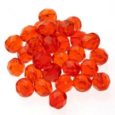 Czech Fire Polish Beads 100P 6mm Round - 90040