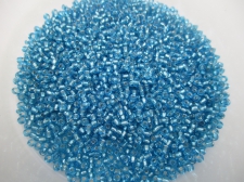 Seed Beads 8/o Foil Turq 450g